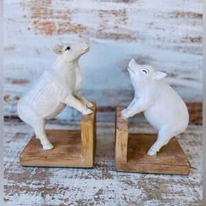 Farm Animals Bookends